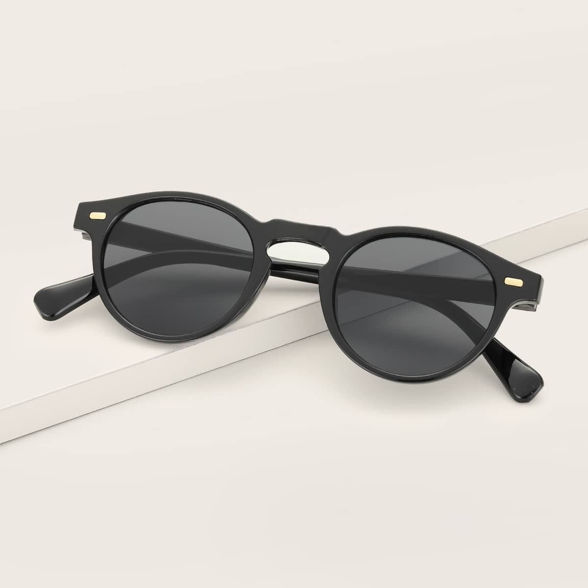 

Guys Acrylic Frame Sunglasses, Black