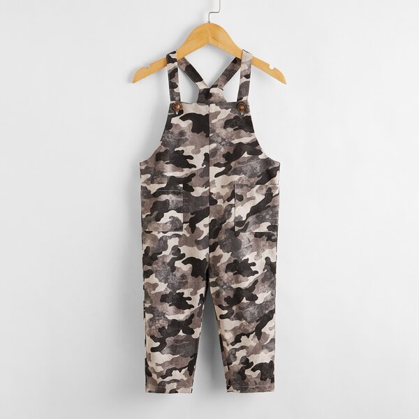 

Toddler Boys Camo Overall, Multicolor