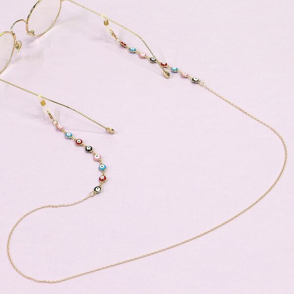

Eye Decor Glasses Chain, Gold