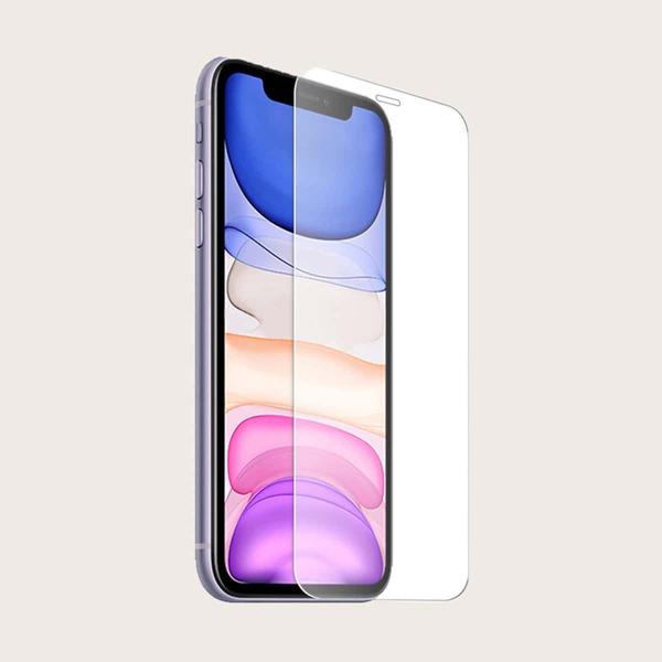 

1pc Phone Screen Tempered Glass Film, Clear