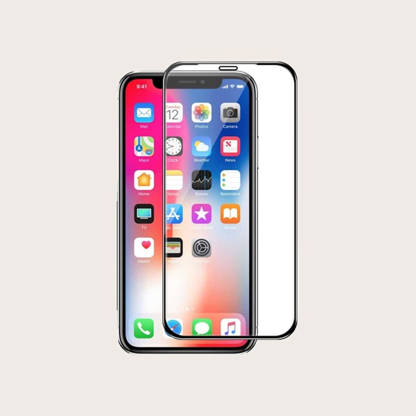 

1pc iPhone Screen Tempered Glass Film, Clear