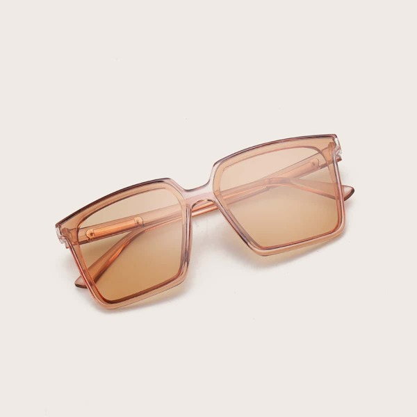 

Acrylic Frame Sunglasses, Champagne