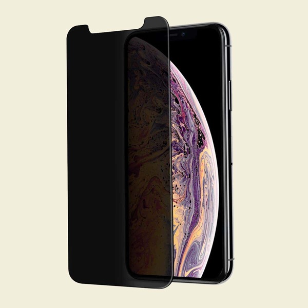 

1шт пленка конфиденциальности из закаленного стекла iPhone, Чёрный