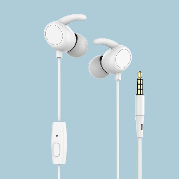 

1pc Solid In-ear Headphone, White