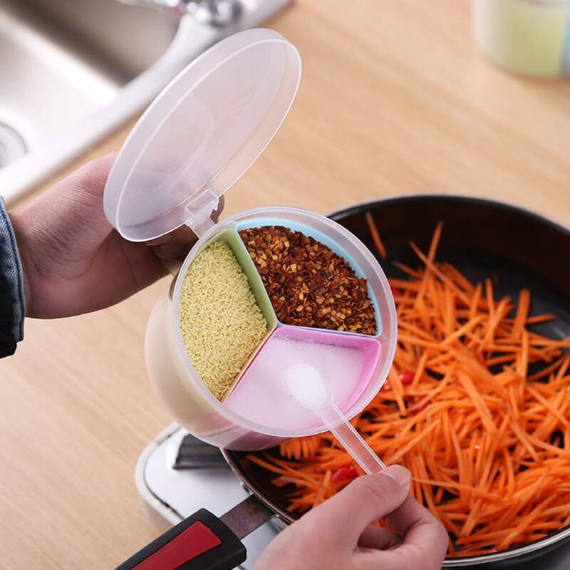 

Multi-grid Seasoning Box, Multicolor