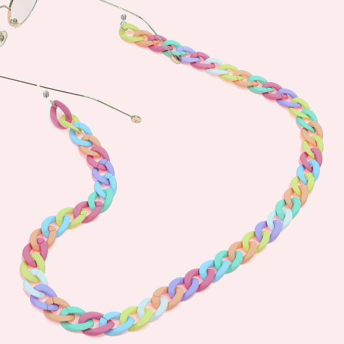 

Colorful Acrylic Glasses Chain, Multicolor