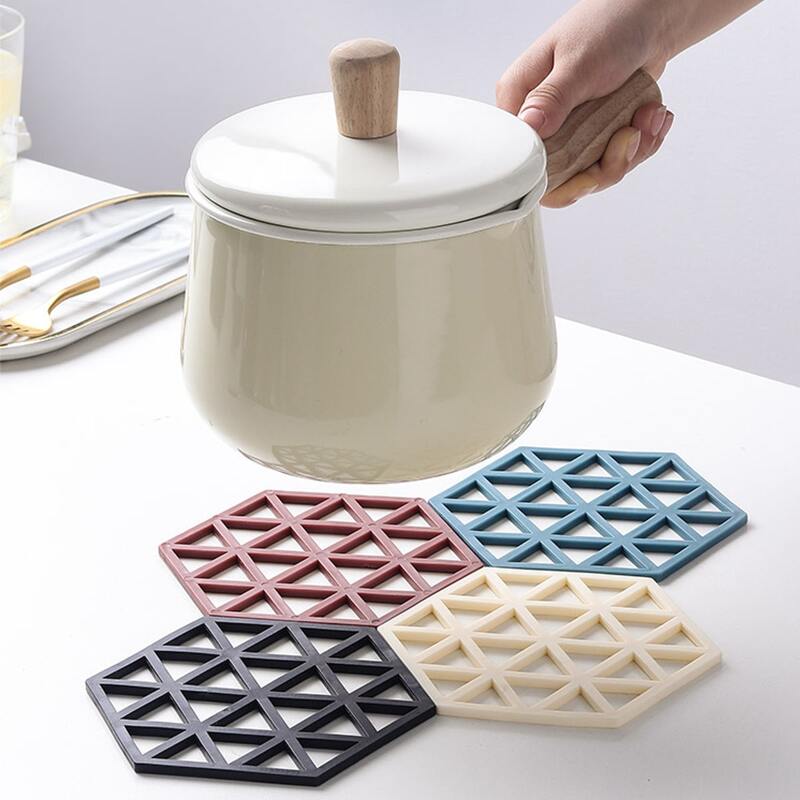 

1pc Geometric Design Placemat, Multicolor