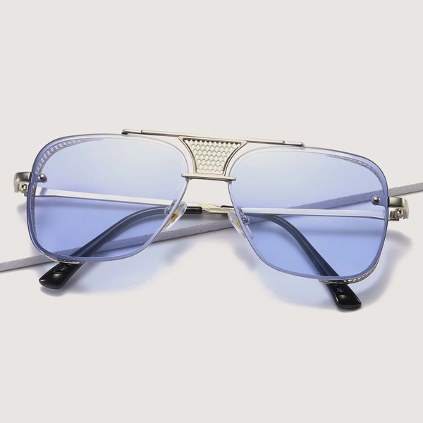

Metal Frame Sunglasses, Blue