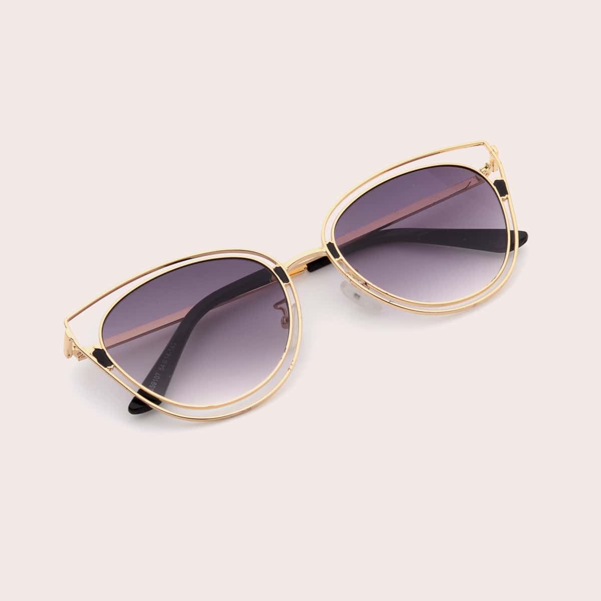 

Hollow Out Cat Eye Sunglasses, Multicolor