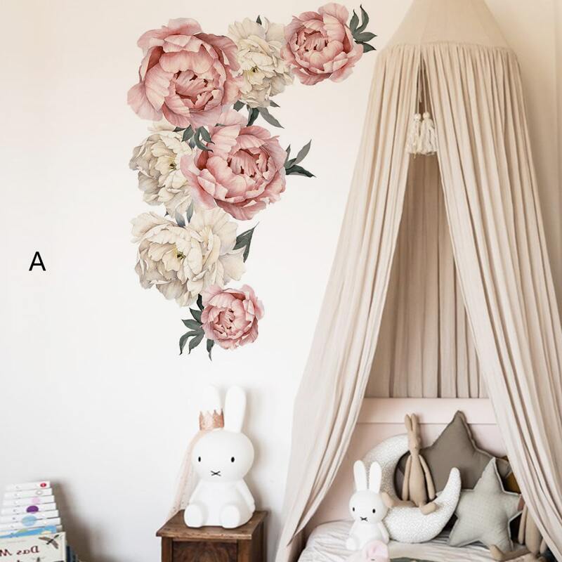 

Flower Print Wall Sticker, Multicolor