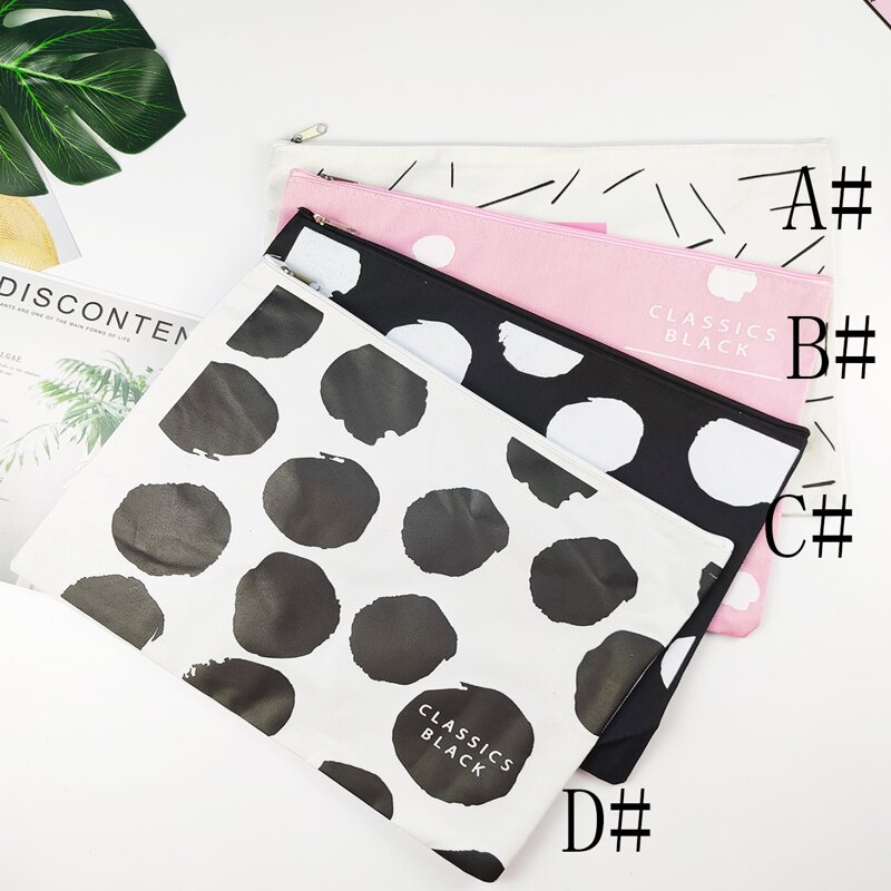 

1pc Graphic File Pocket, Multicolor