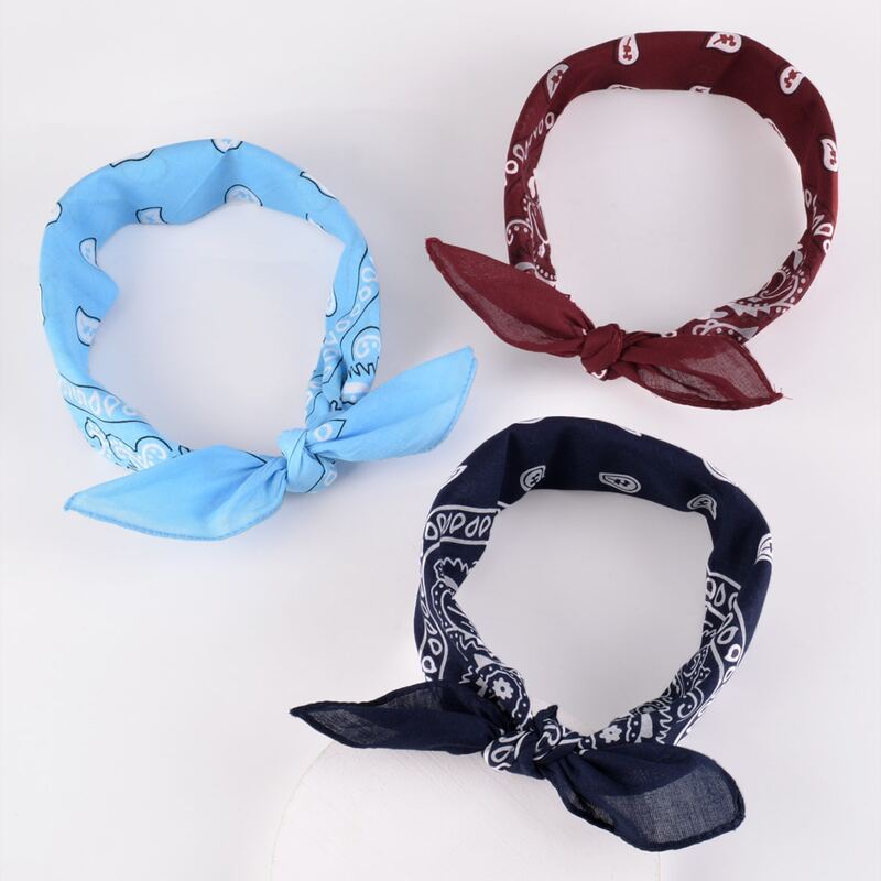

3pcs Paisley Pattern Headband, Multicolor