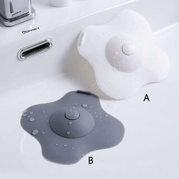 

1pc Silicone Floor Drain, Multicolor