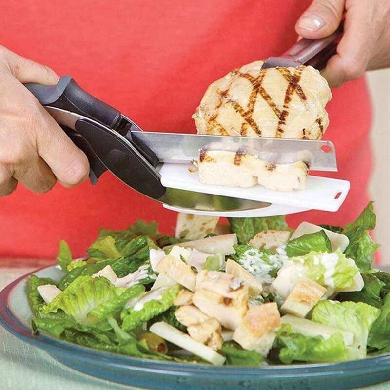 

Kitchen Multifunction Scissors, Silver
