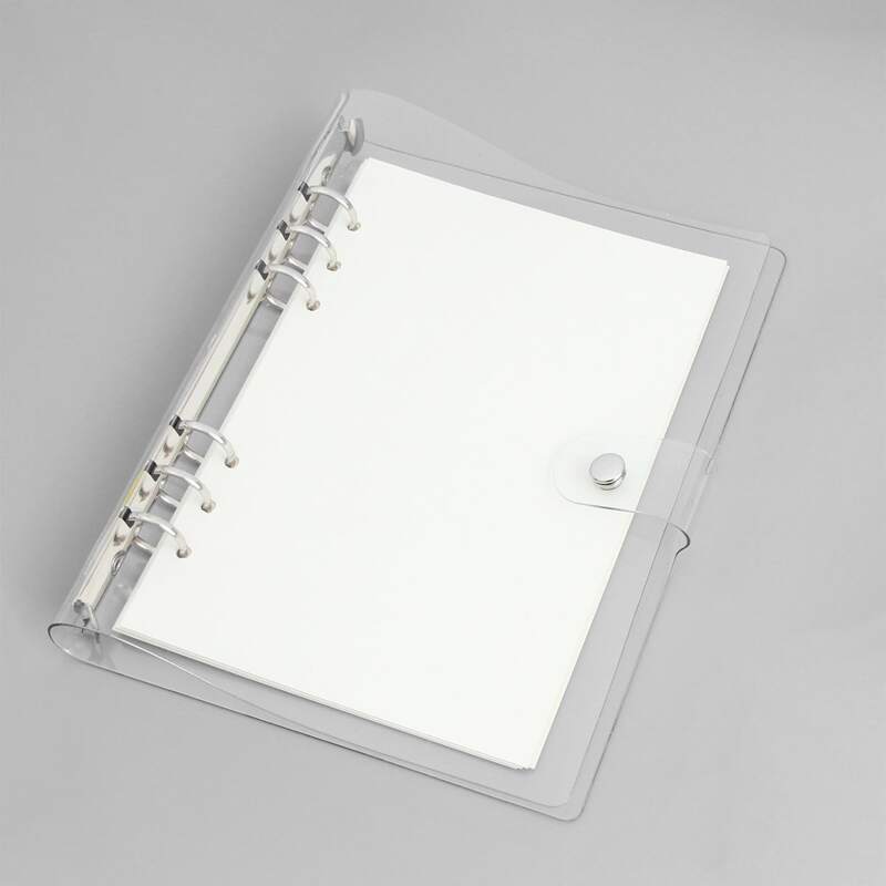 

1pc Clear Loose-leaf Book Shell