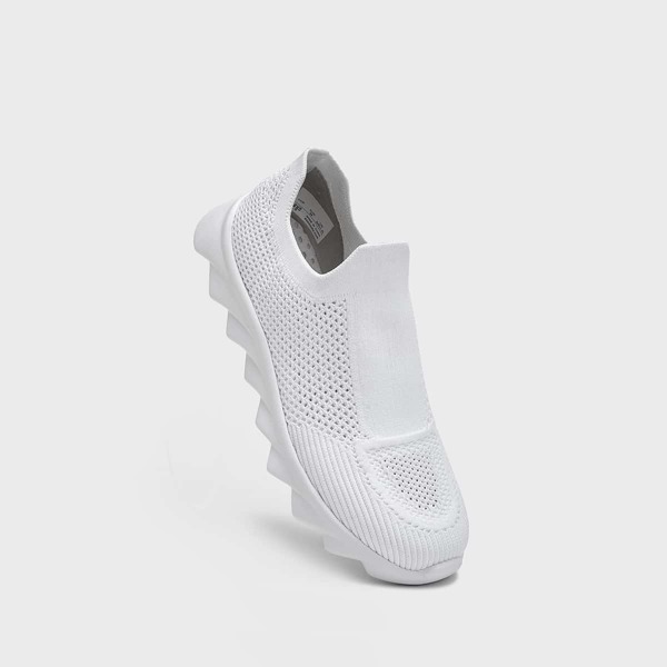 

Cuccoo - The Wave Sneakers - Slip On, White