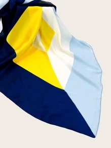 カラーブロック バンダナ - マルチカラー - チェックする 1