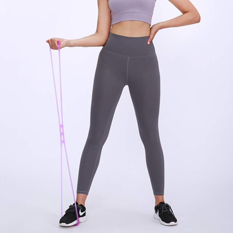 

1pc Silicone Yoga Stretching Pull Rope, Pink