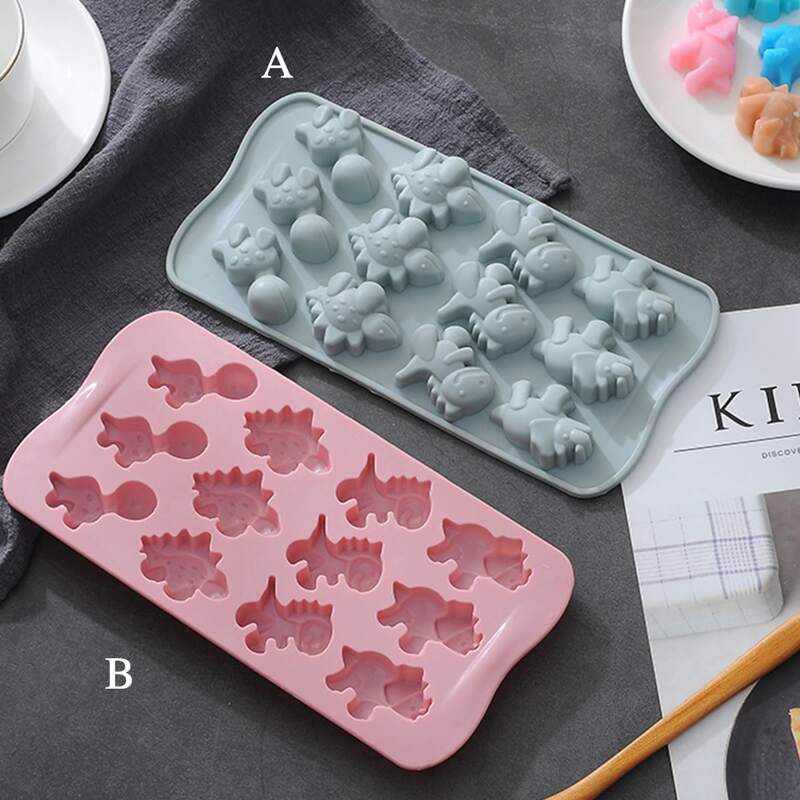 

1pc Dinosaur Shaped Mold, Multicolor