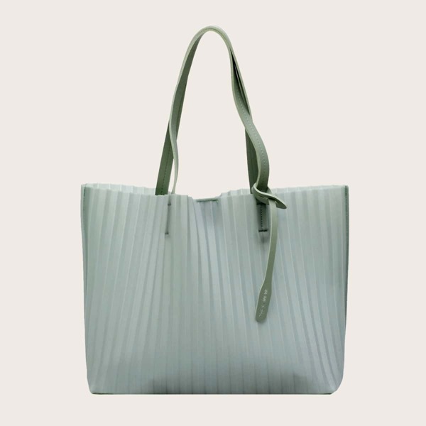 

Minimalist Large Capacity Tote Bag, Green