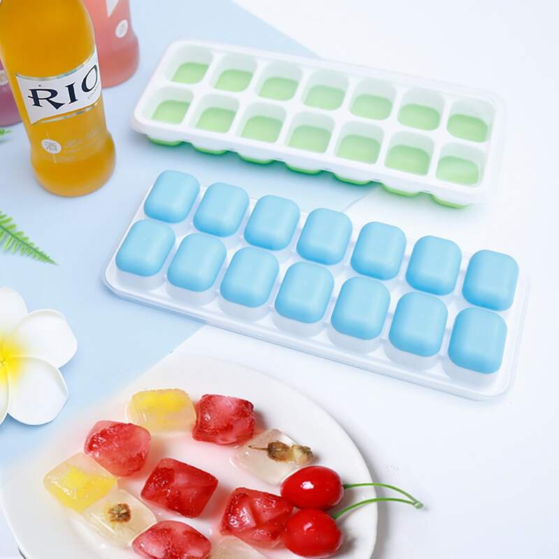 

1pc Silicone Ice Cube Mold, Multicolor
