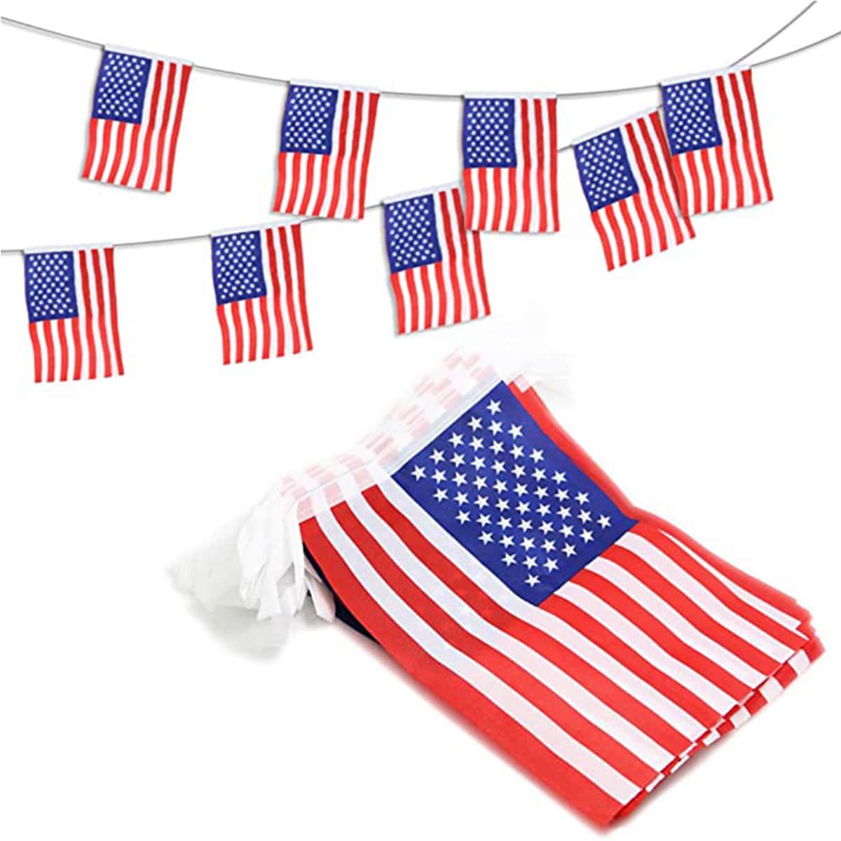 

1pc Independence Day Pull Flag, Multicolor