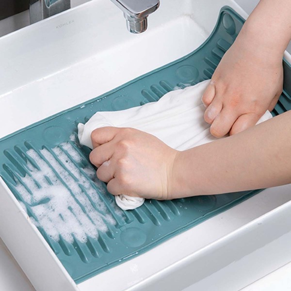 

1pc Silicone Mini Washboard, Multicolor