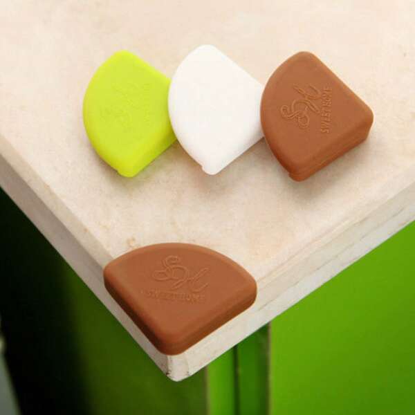 

4pcs Table Corner Anti-collision Cover, Multicolor