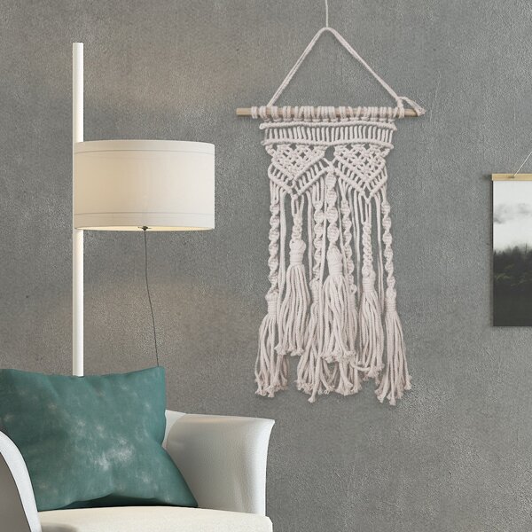 

Braided Wall Decor, White