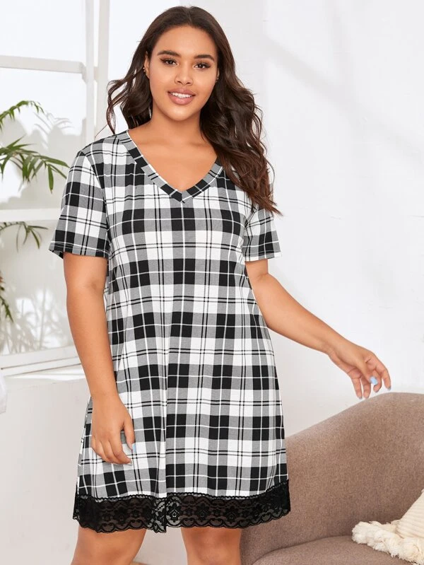tartan nightdress