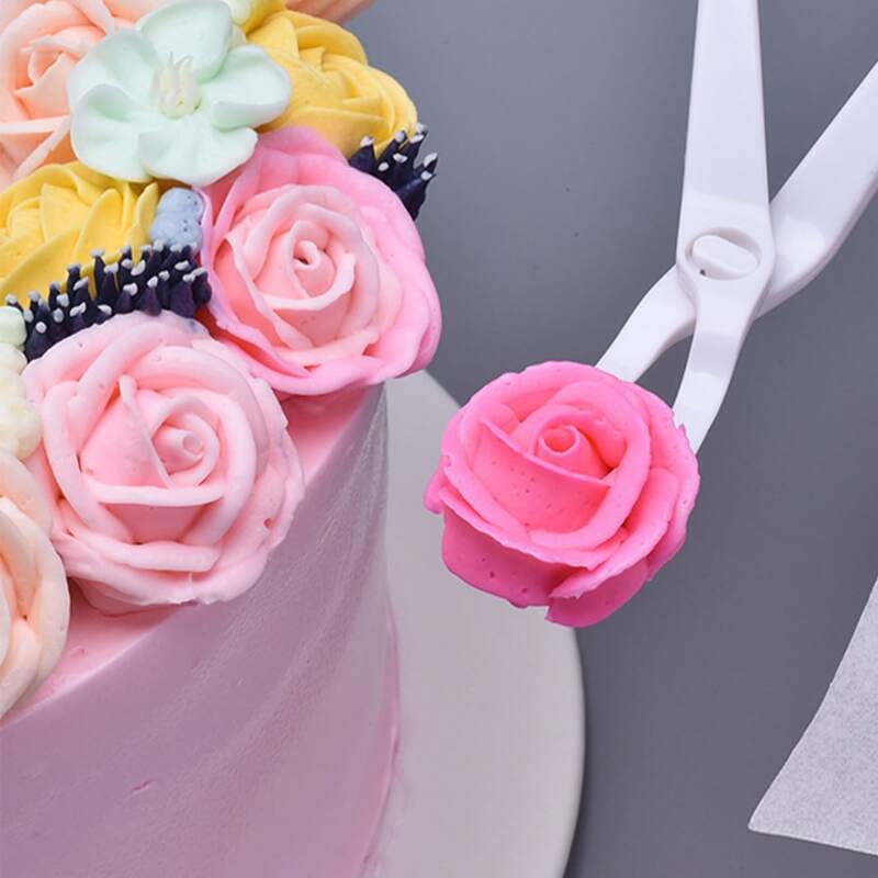 

Cake Decorating Scissors, White