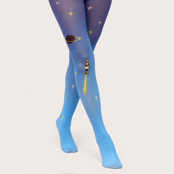 

Planet Pattern Tight, Multicolor