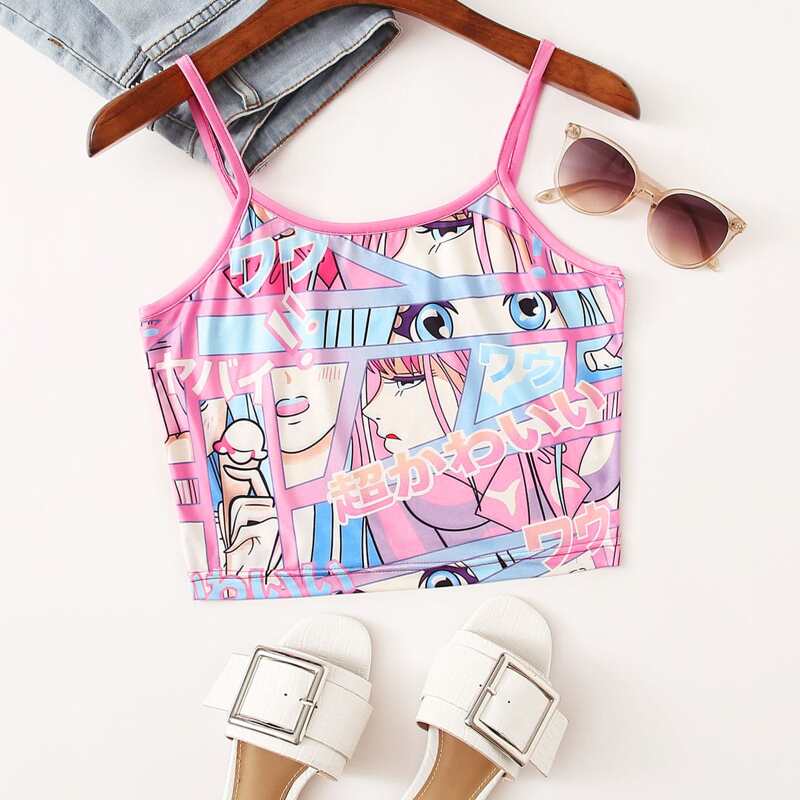 

Pop Art Graphic Cami, Multicolor