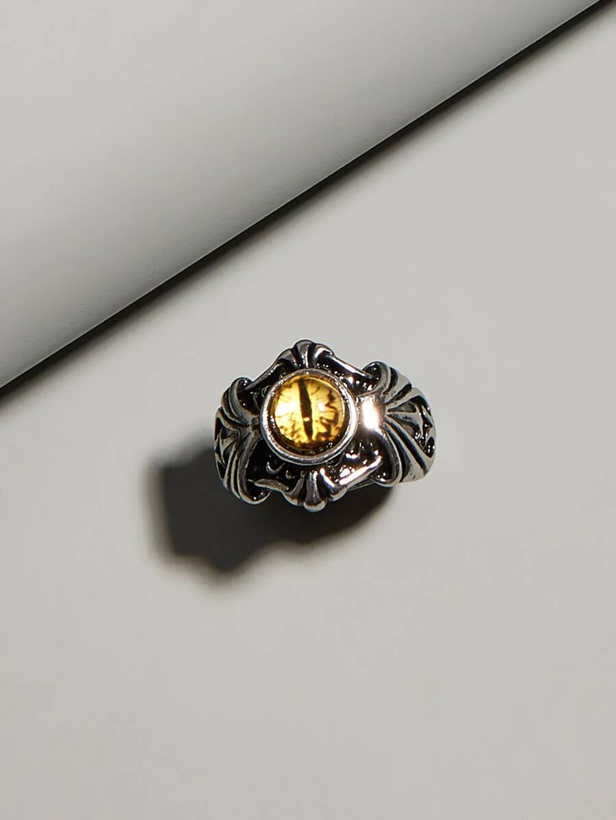 Evil Eye Decor Ring | SHEIN USA