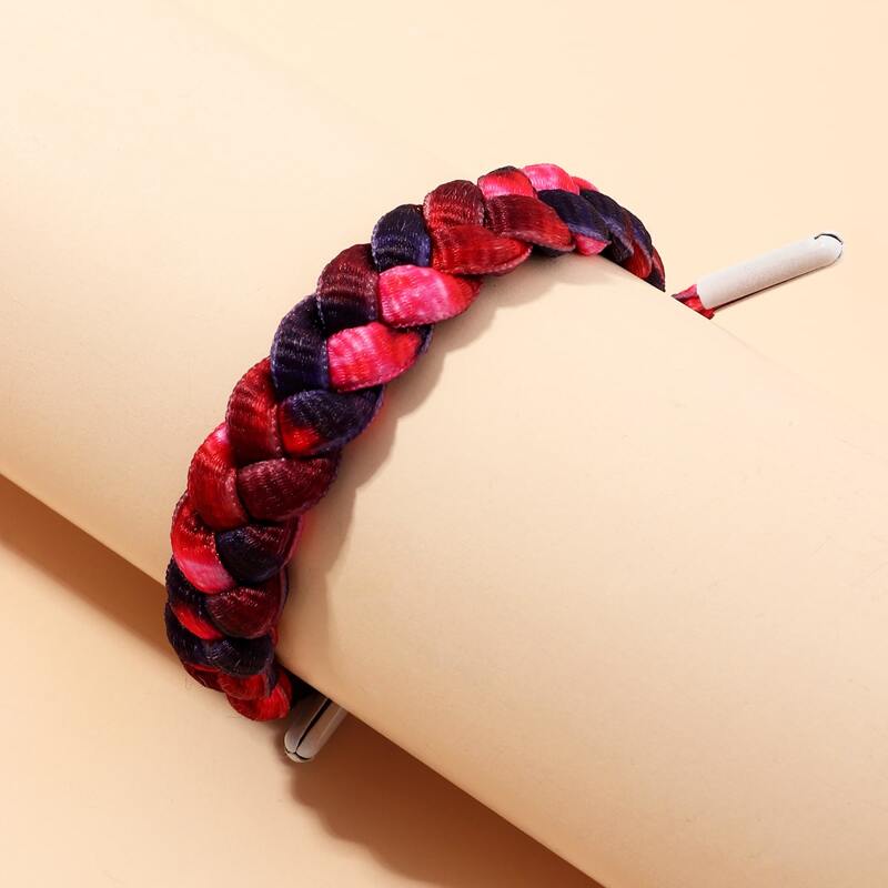

Colorful Braided Bracelet, Multicolor