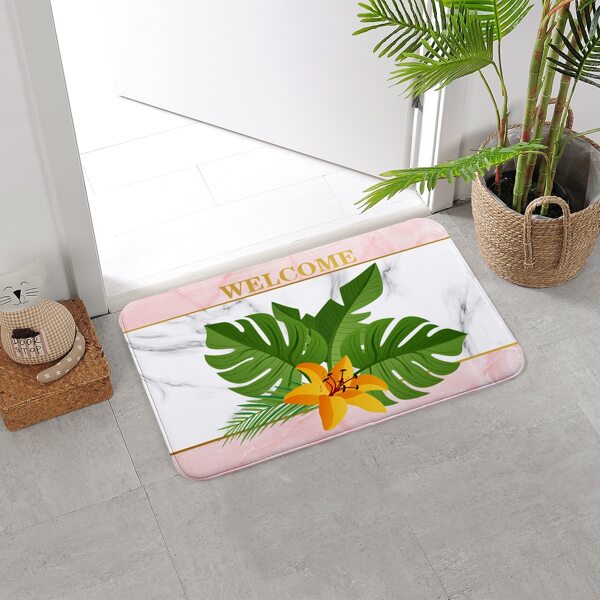 

Leaf Print Carpet, Multicolor