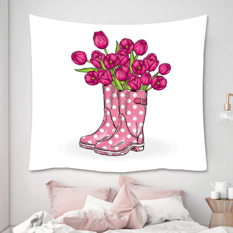 

Flower Print Tapestry, Multicolor