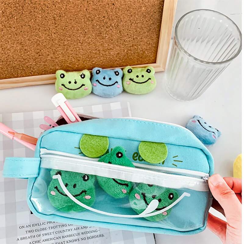 

1pc Cartoon Design Pencil Bag, Multicolor