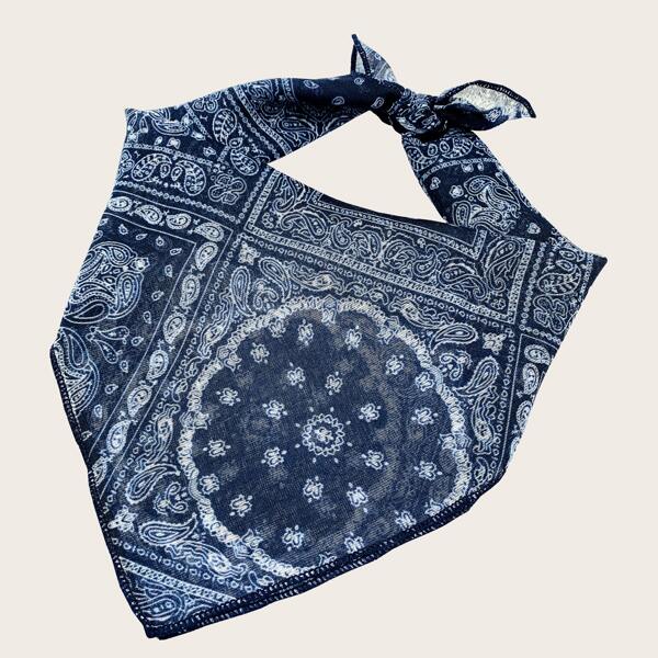 

Бандана с узором, Синий