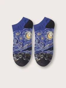 2pairs Colour Block Socks - Multicolor - View 4