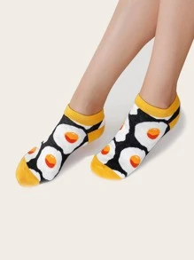 5雙鱷梨圖案襪子 - 彩色 - 查看 3