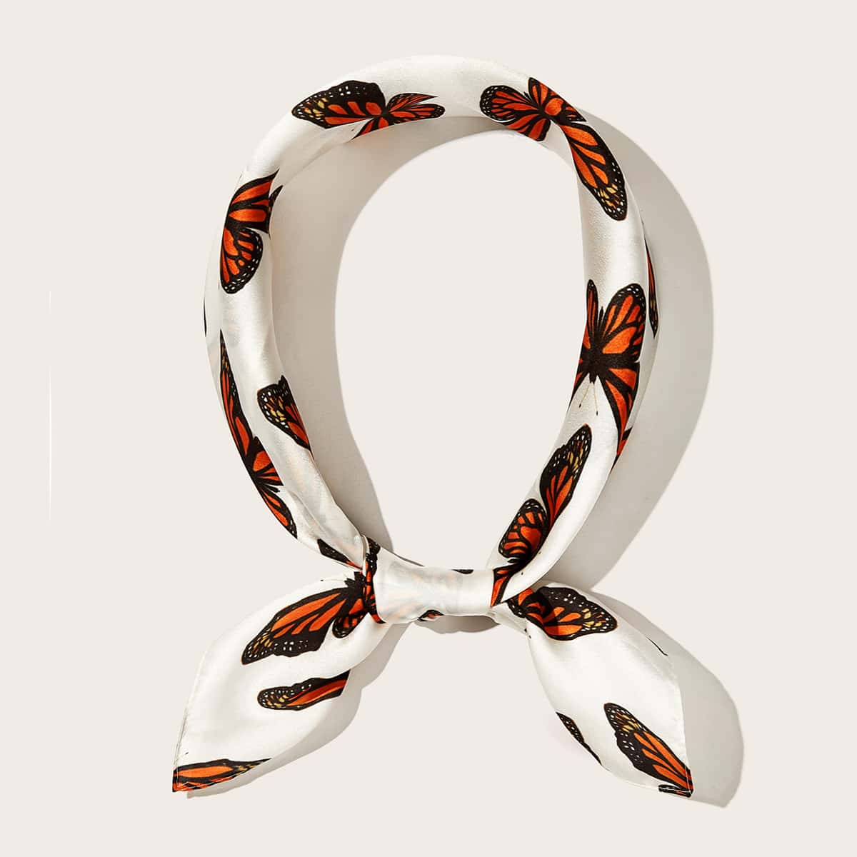 

Butterfly Pattern Bandana, Orange