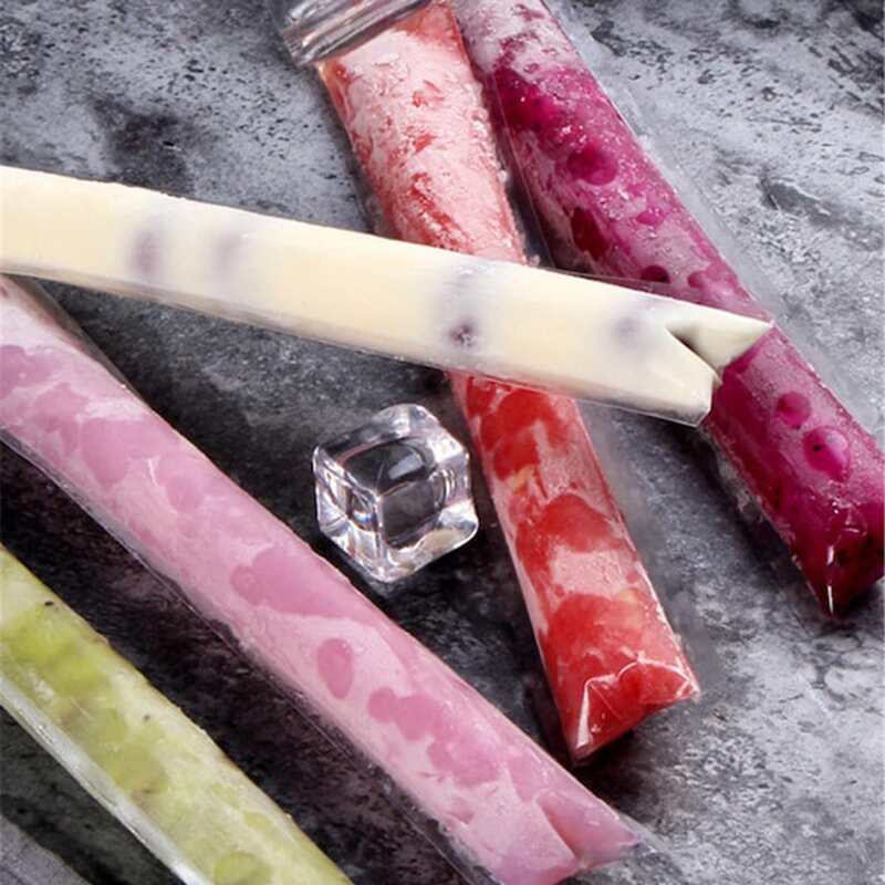 

Disposable DIY Ice Bag Set - 20pcs, Clear