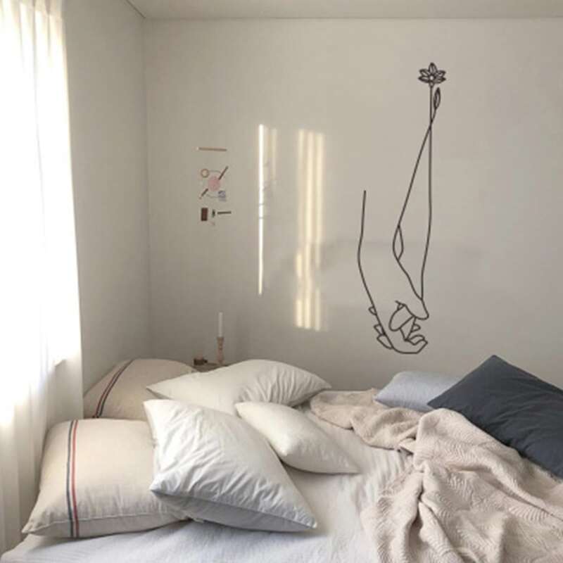 

Hands Wall Sticker, Black