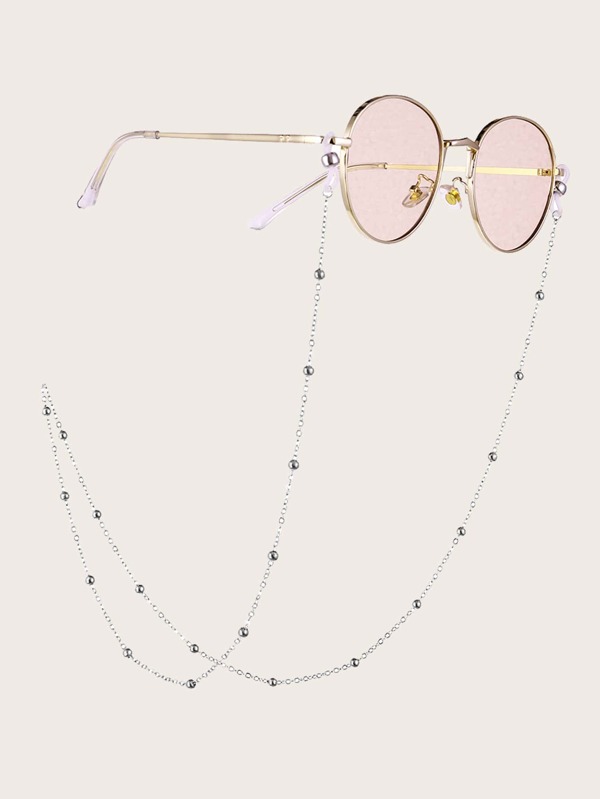 Elegant Round Ball Glasses Chain For Daily Life Or Summer Travel Glasses Accessories For Women