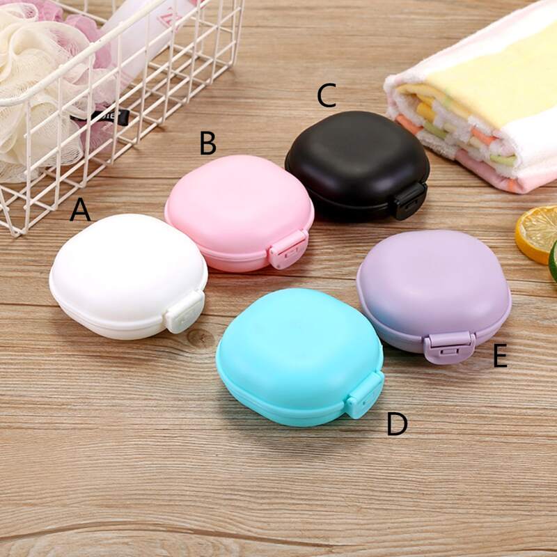 

1pc Solid Soap Box, Multicolor