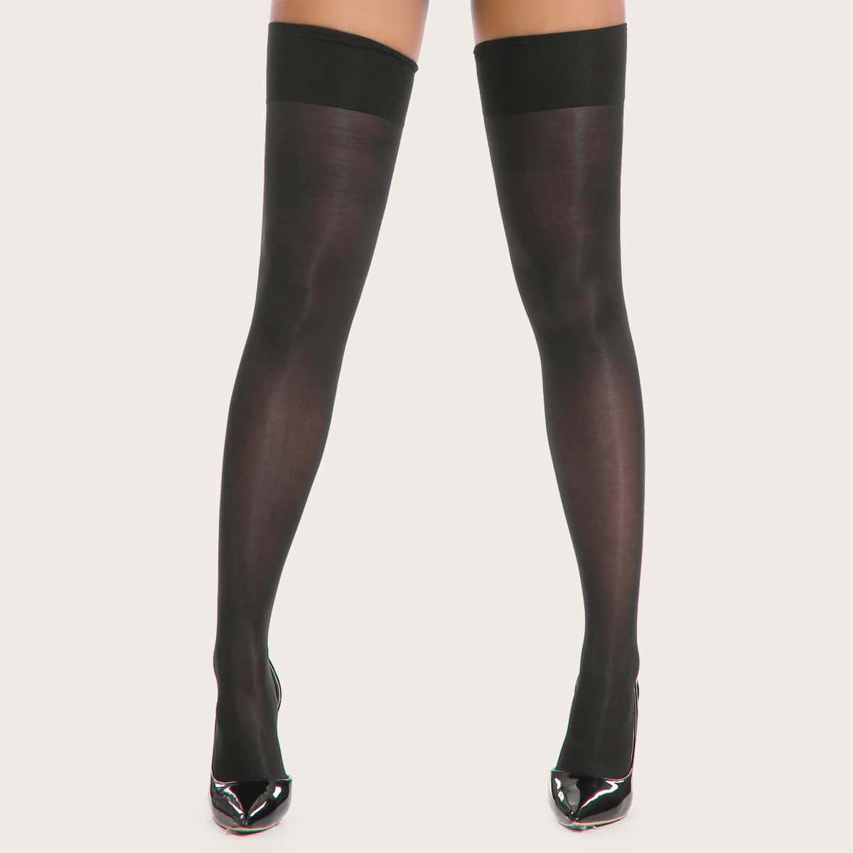 

High Mesh Stocking, Clear