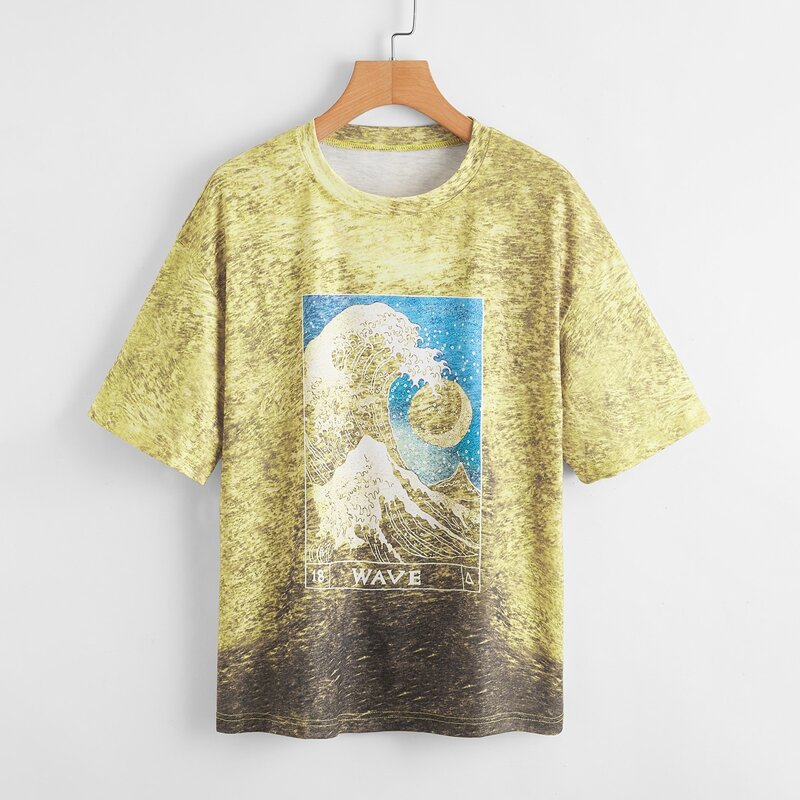 

Wave Graphic Tee, Multicolor