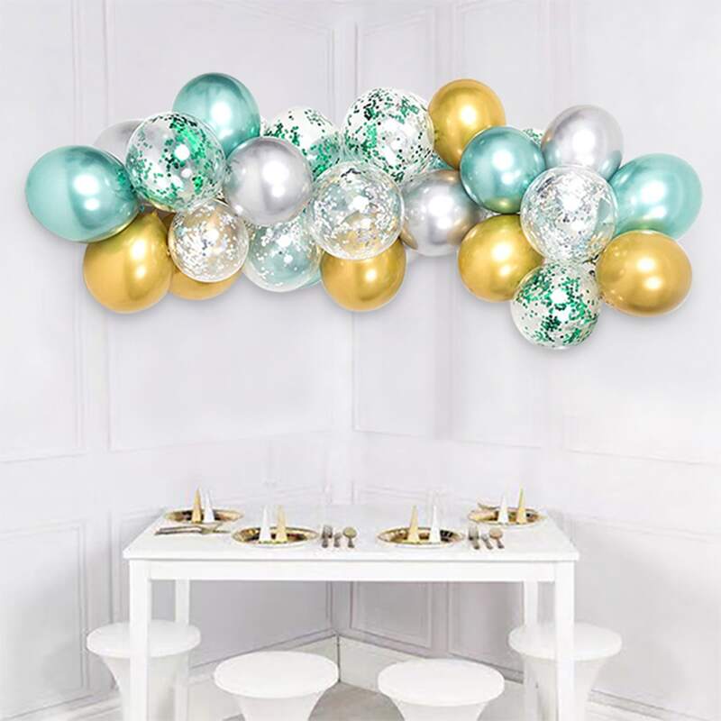 

26pcs Decorative Balloon Set, Multicolor