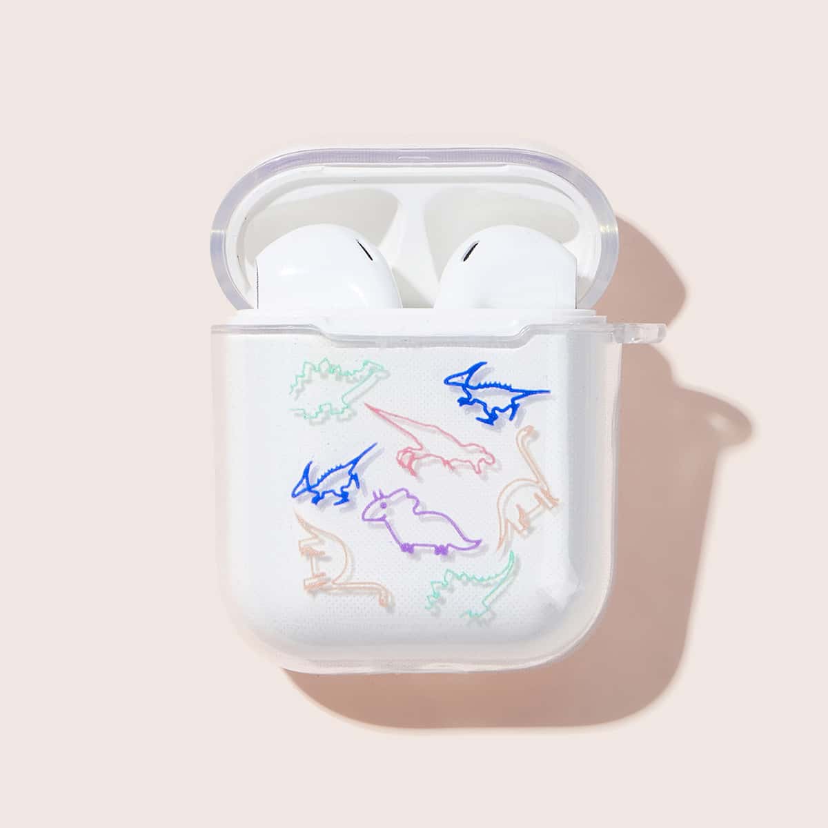 

Dinosaur Clear AirPods Case
